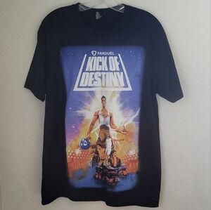 Fanduel Rob Gronkowski Kick Of Destiny Superbowl XL Tee Shirt